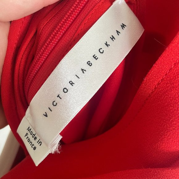 Victoria Beckham Red Dress - Picture 3 of 5